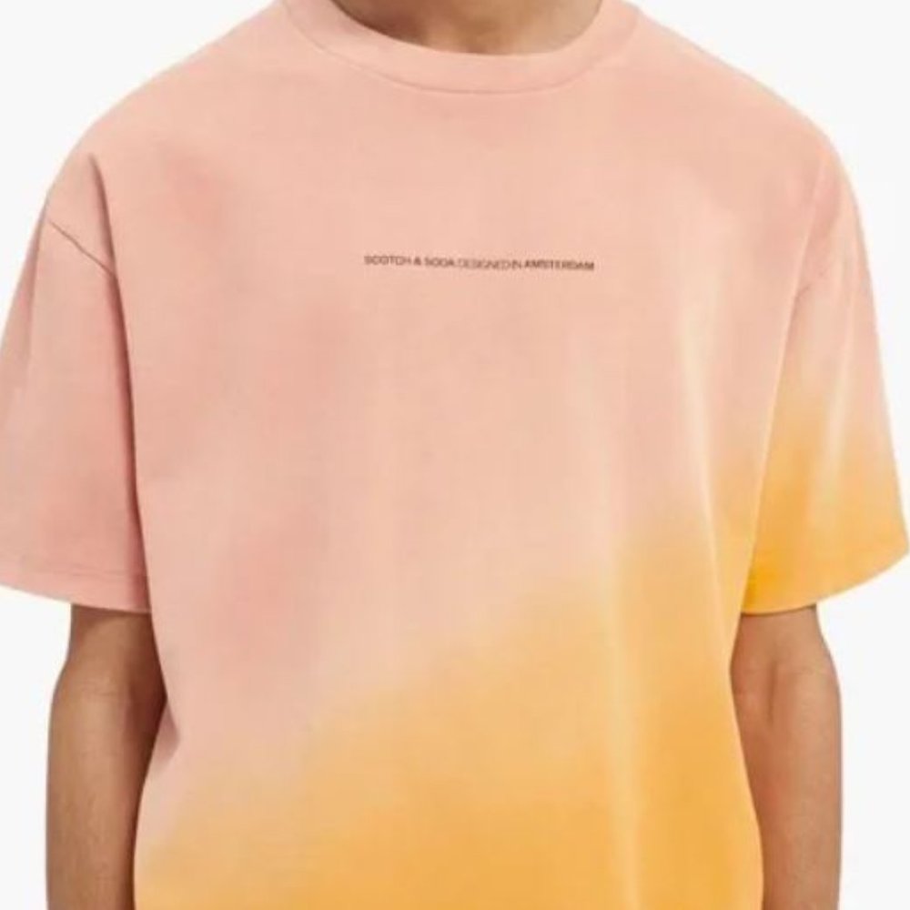 Scotch & Soda 'Tie Dye' Amsterdam Organic Cotton Tee